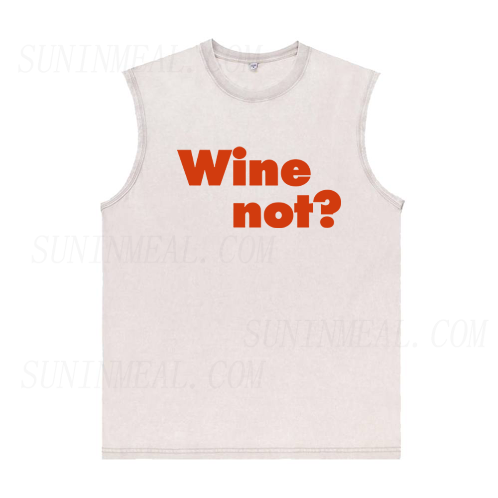 Wine Not Unisex Tank Top