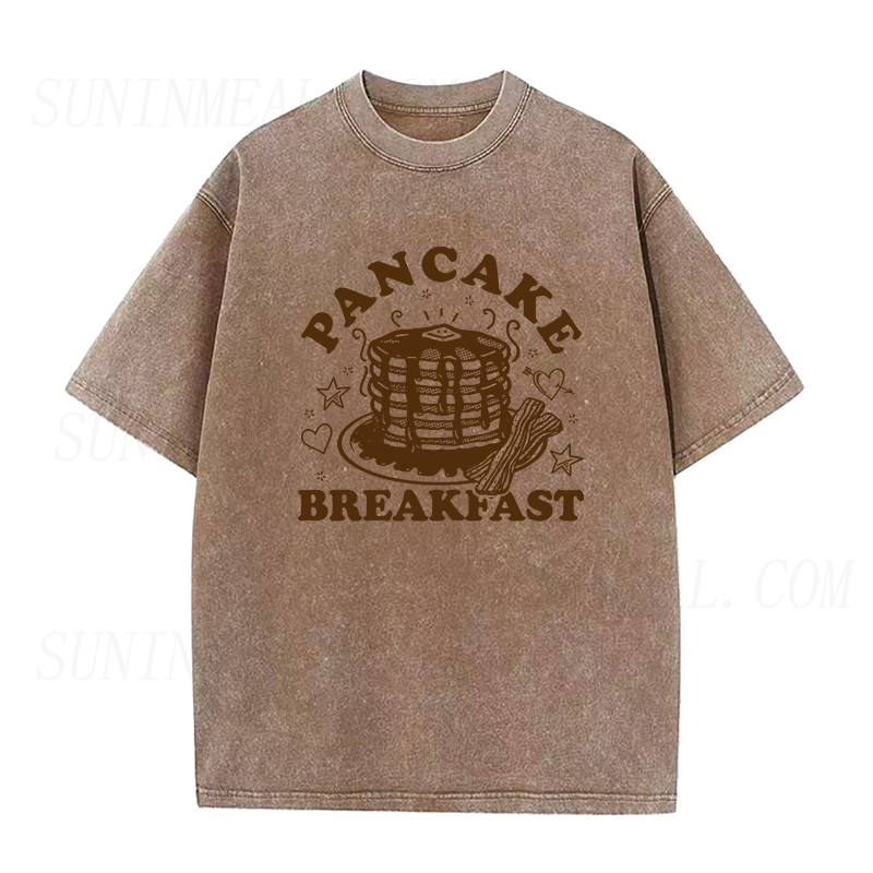 パンケーキ ユニセックスTシャツ