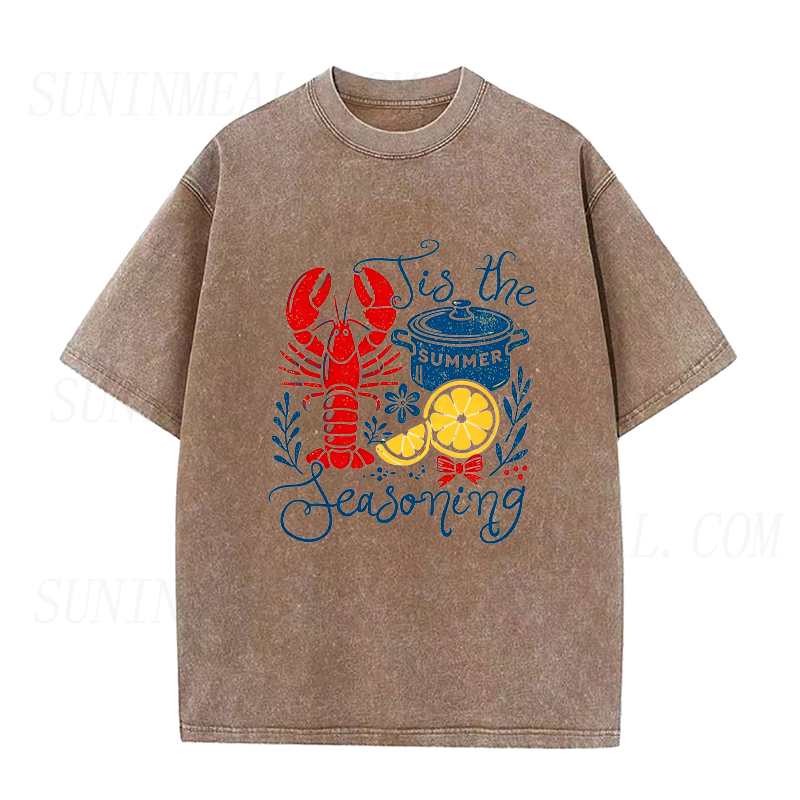 Tis The Seasoning Lobster Unisex Tee