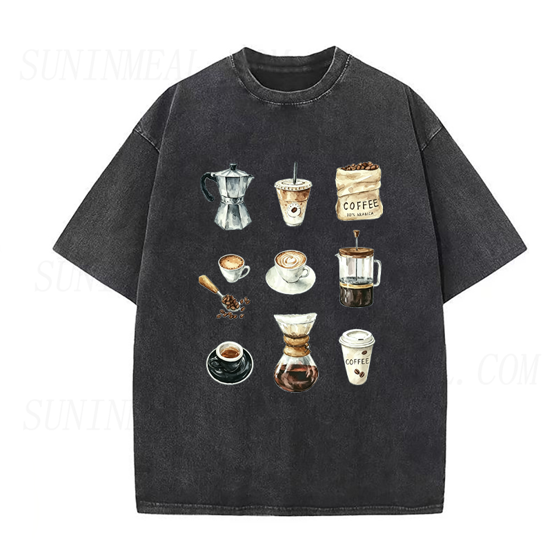Coffee Brewing Essentials Unisex Tee