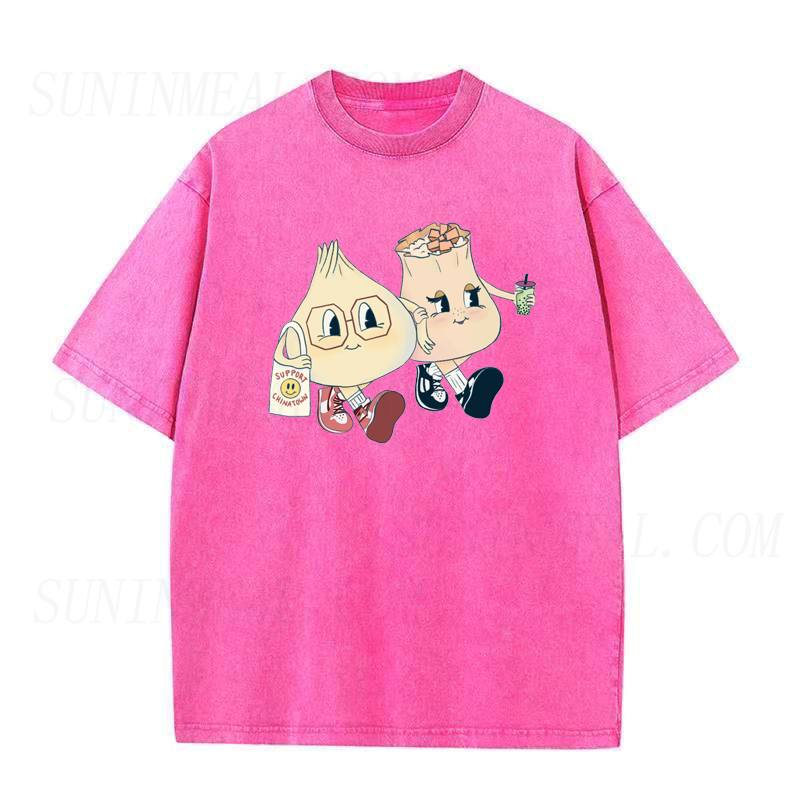 Support Chinatown Soup Dumpling and Shu Mai Unisex Tee