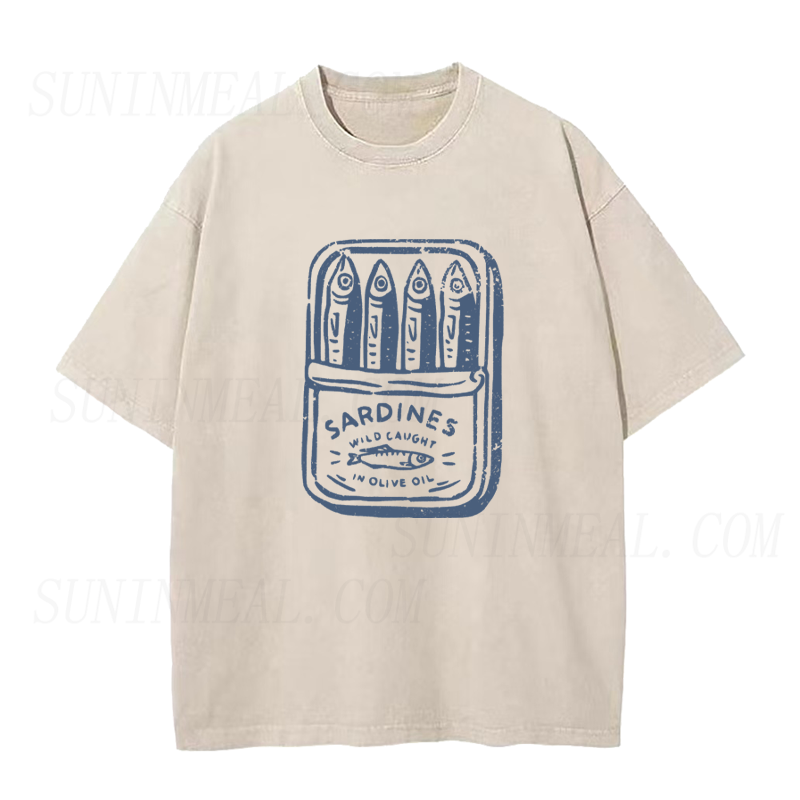 Wild Caught Sardines Unisex Tee