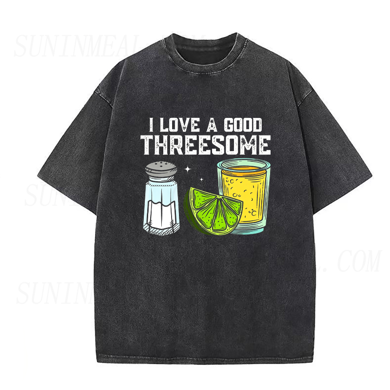 I Love A Good Threesome Unisex Tee