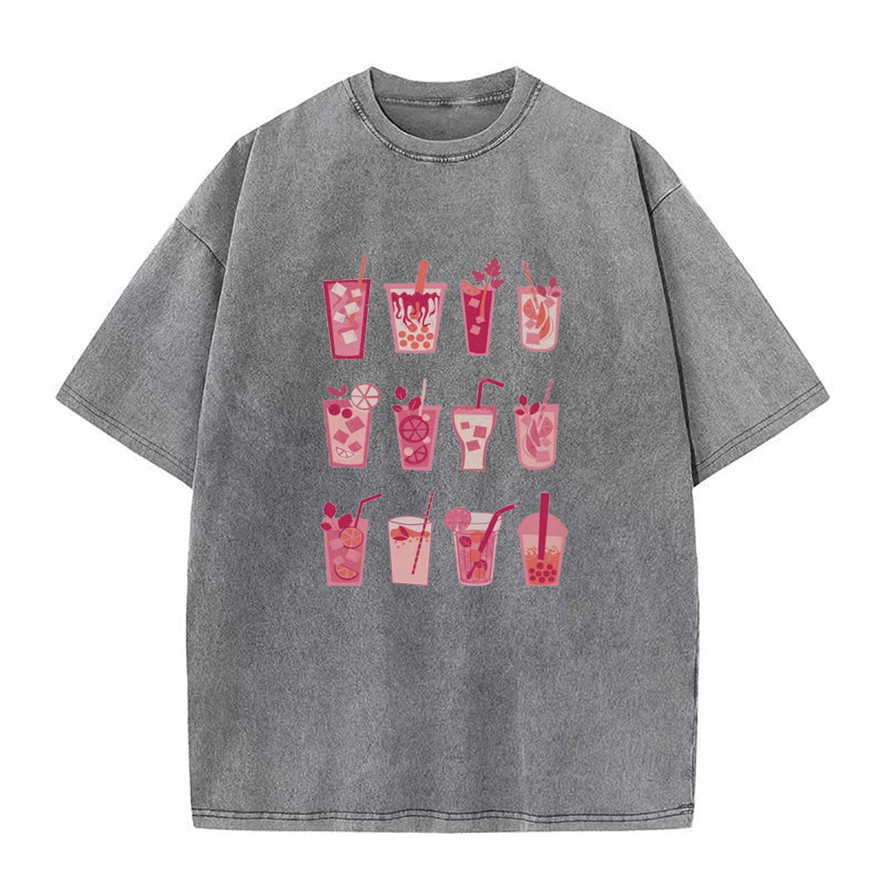 pink drinks Unisex Tee