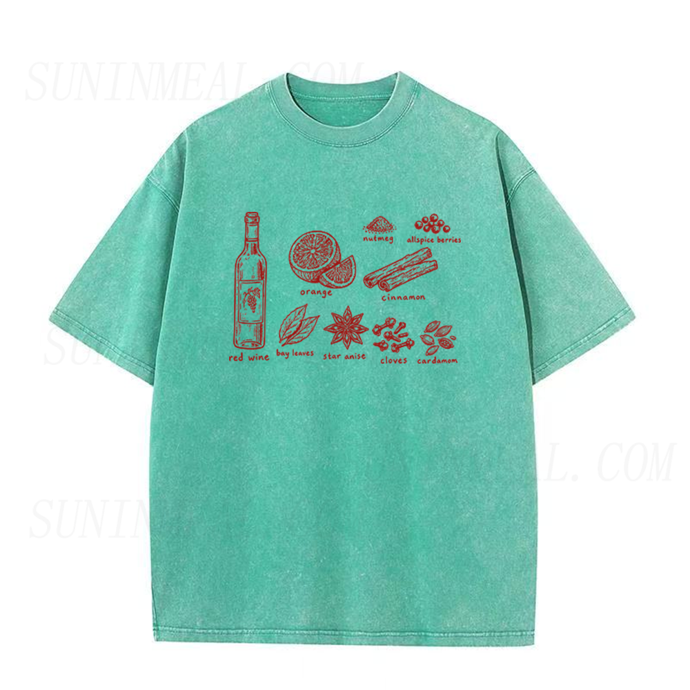 Mulled Wine Christmas Unisex Tee