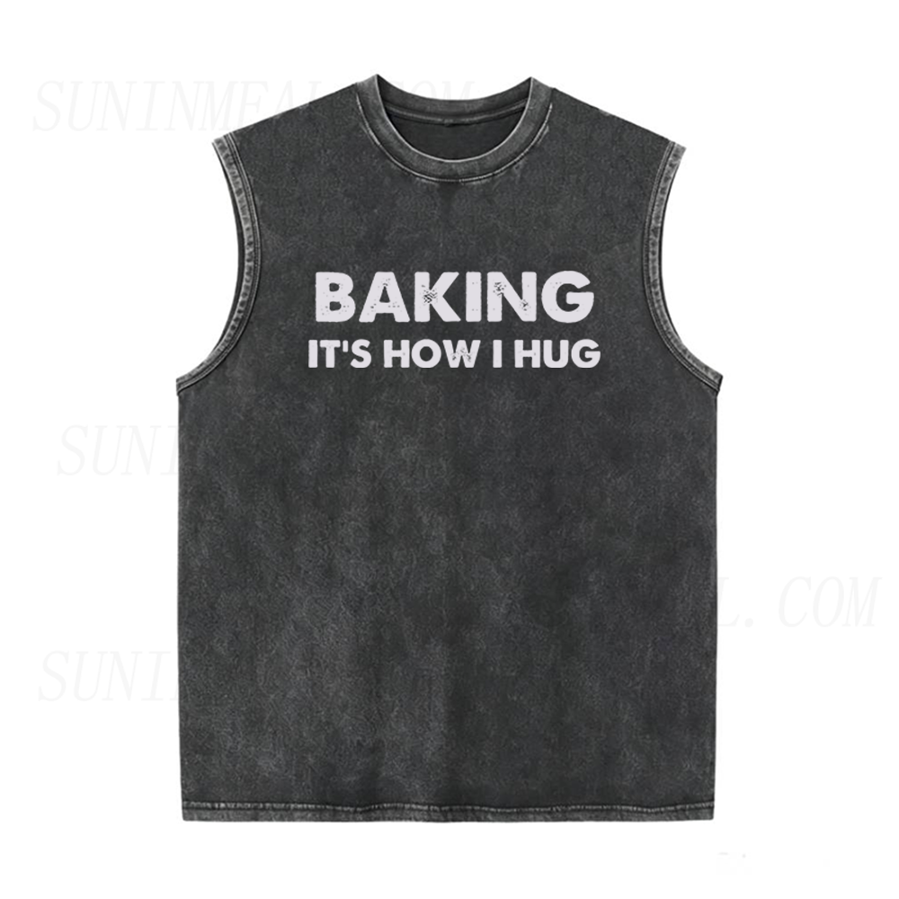 Baking It's How I Hug Unisex Tank Top
