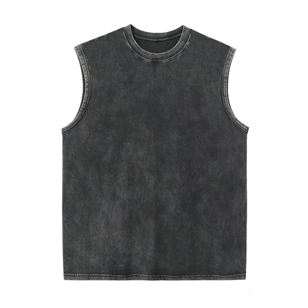 Solid Unisex Tank Top
