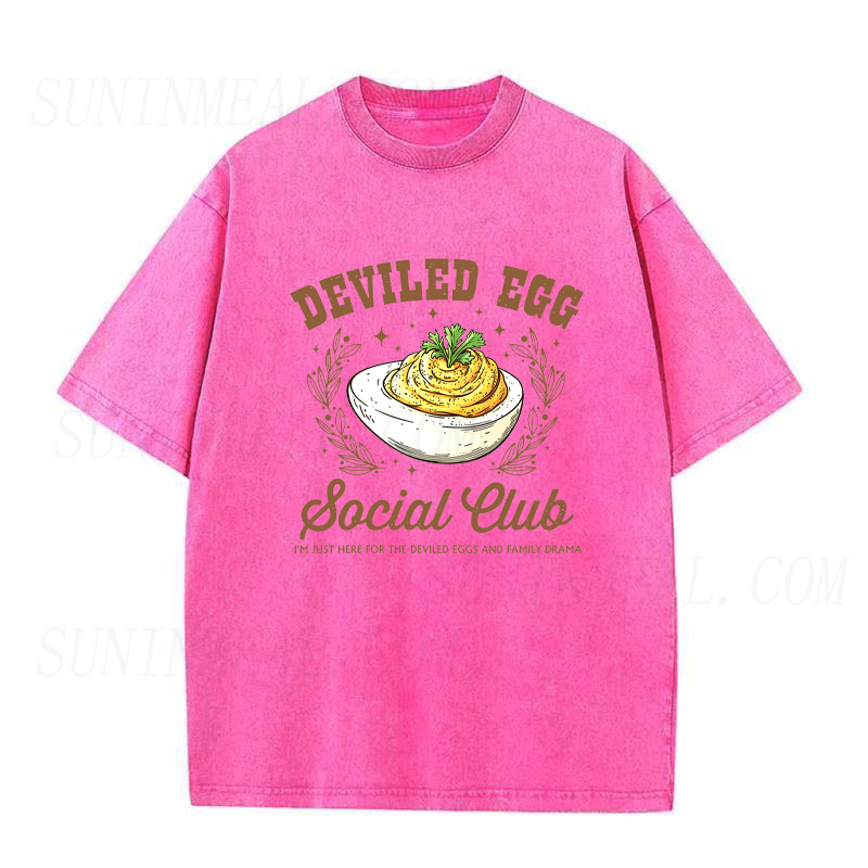 Deviled Egg Social Club Thanksgiving Unisex Tee
