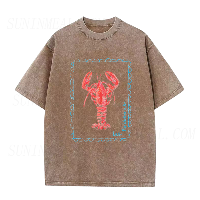 Les Poissons Lobster Unisex Tee