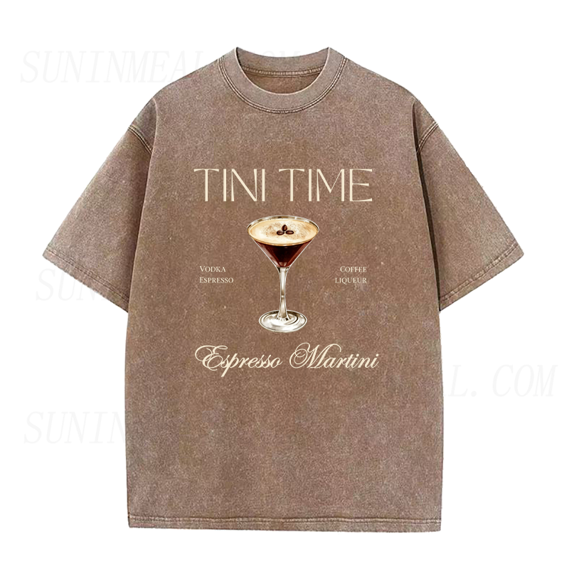 Tini Time Espresso Martini Unisex Tee