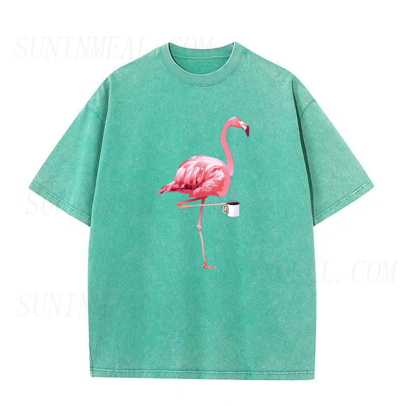 Flamingo Coffee Tee
