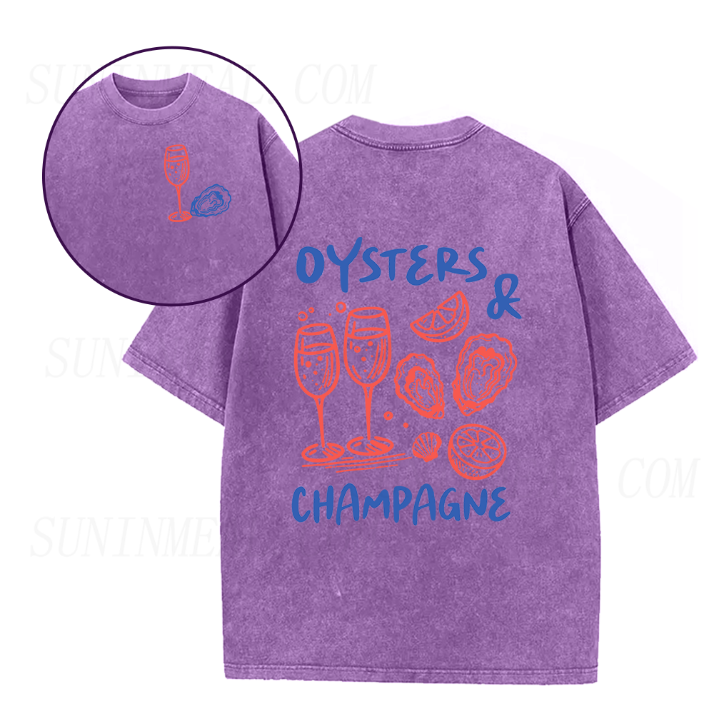 Oysters & Champagne Unisex Tee