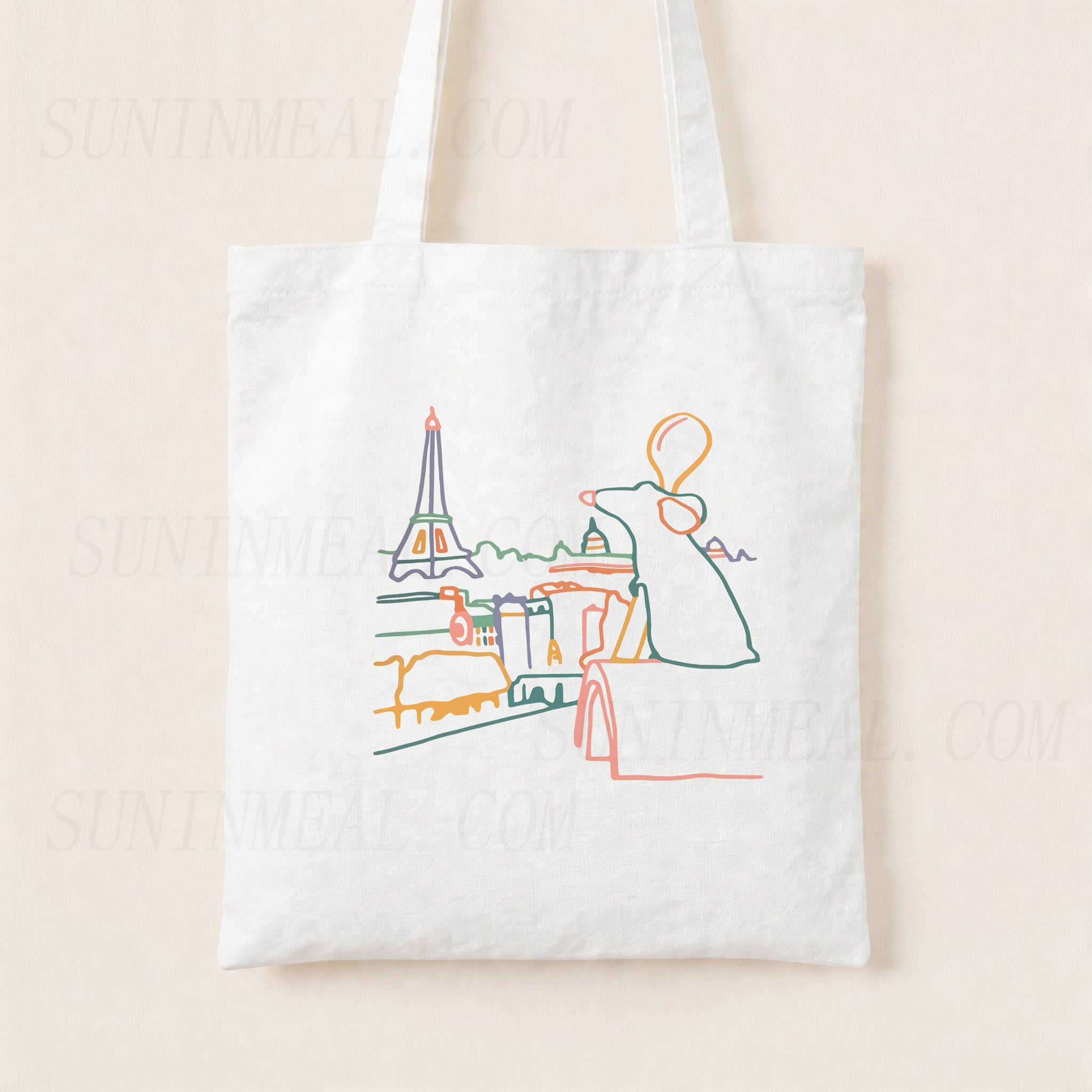 Little Chef Canvas Tote Bag