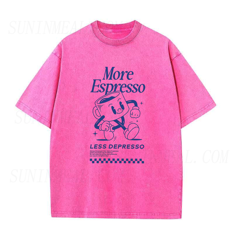 More Espresso Less Depresso Unisex Tee
