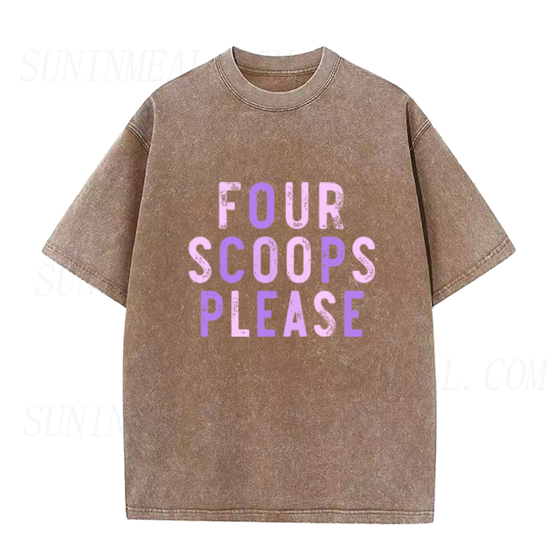 Four Scoops Please Unisex Tee