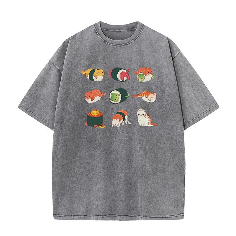 Sushi Cat Unisex Tee