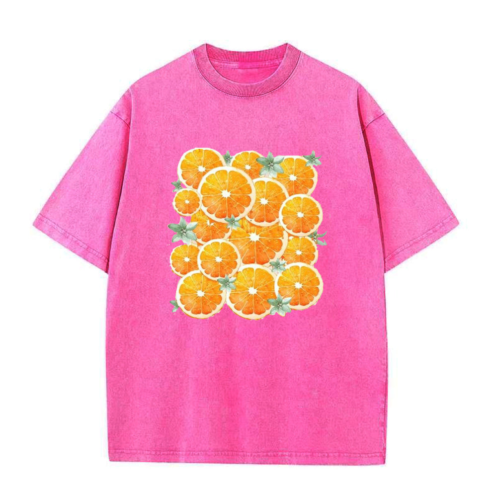 Vibrant Orange Unisex Tee