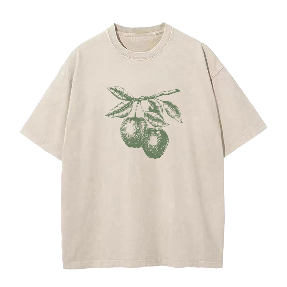 グリーンアップル ユニセックスTシャツ
