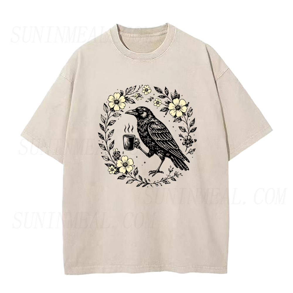 Raven Botanical Unisex Tee