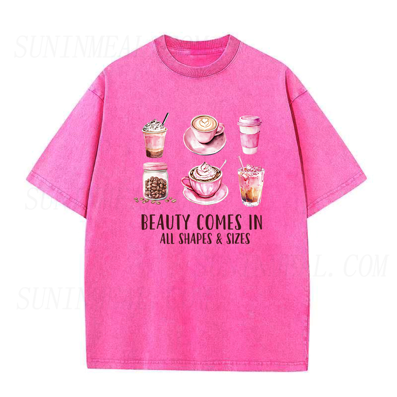 Beauty Comes in All Shapes & Sizes Unisex Tee