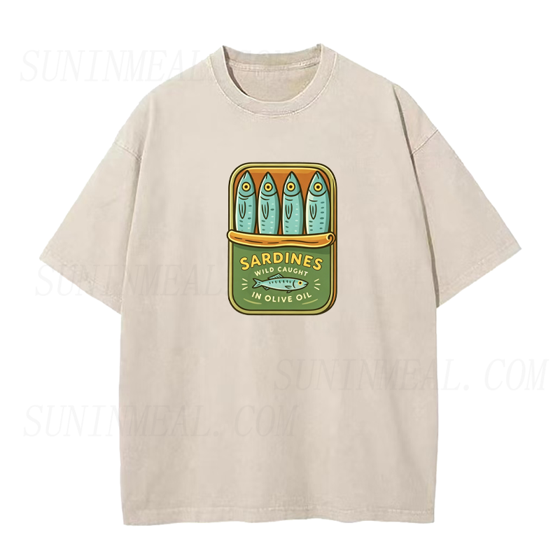 Wild Caught Sardines Unisex Tee