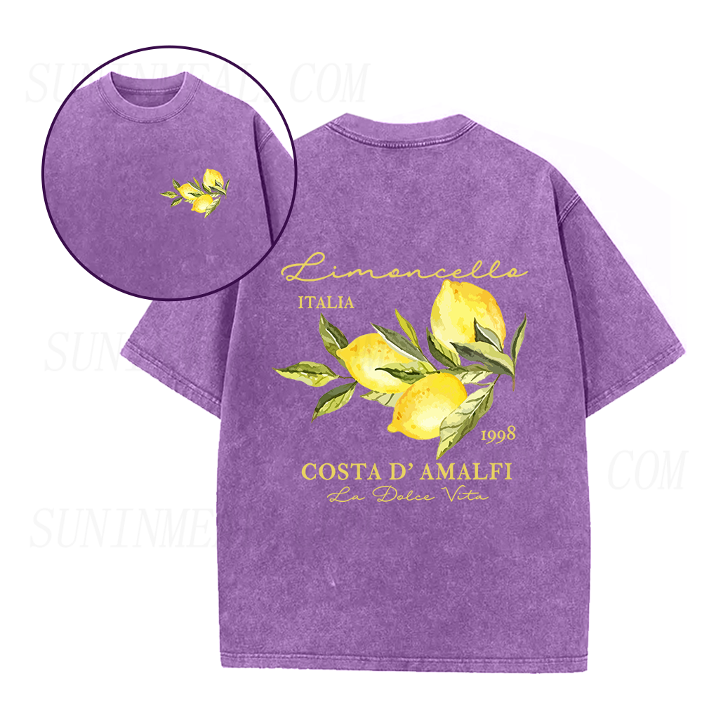 Retro Limoncello La Dolce Vita Unisex Tee