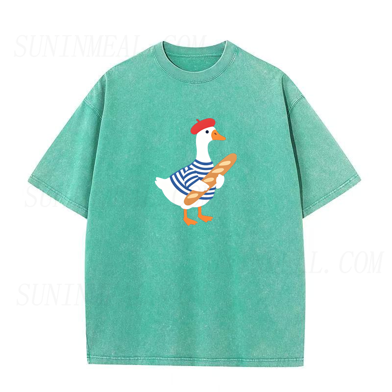 Baguette French Duck Unisex Tee