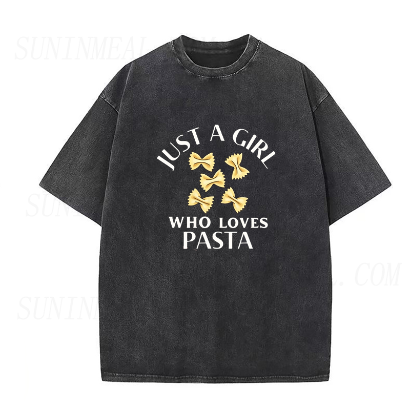 Pasta Obsessed Girl Unisex Tee