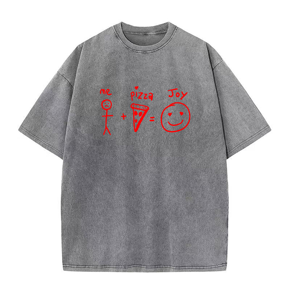 Pizza Joy Equation Unisex Tee