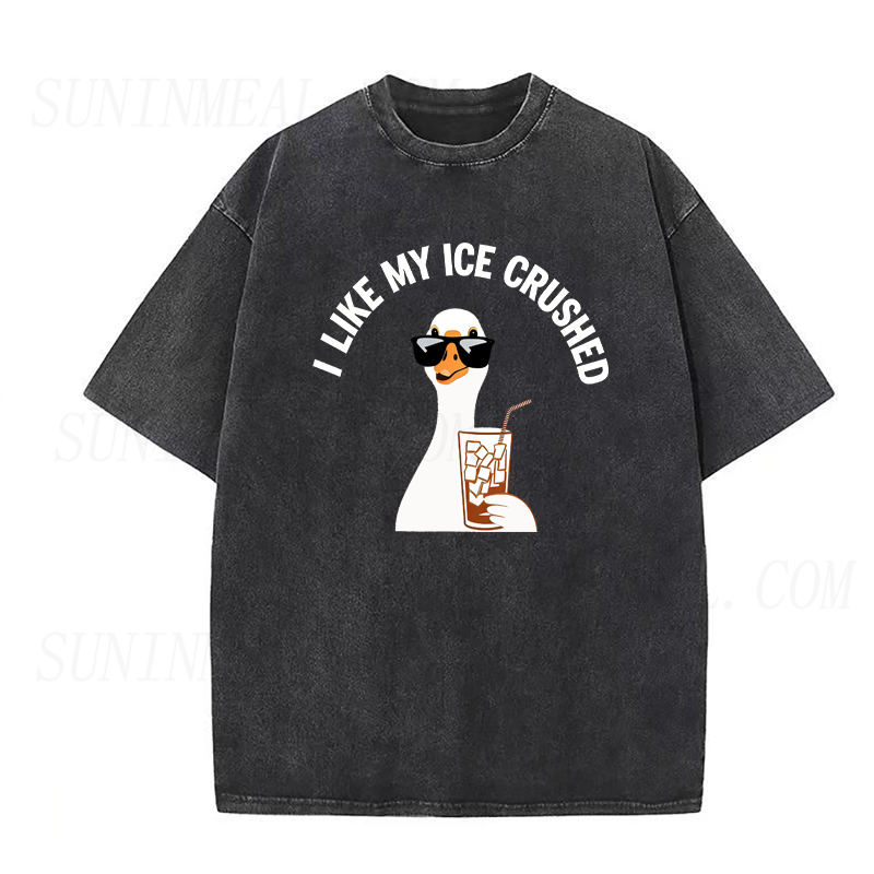 I Like My Ice Crushed Silly Goose Unisex Tee