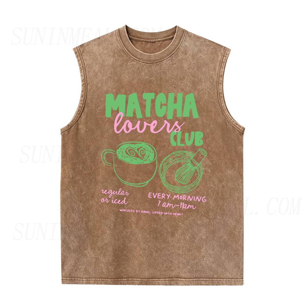 Matcha Lovers Club Unisex Tank Top