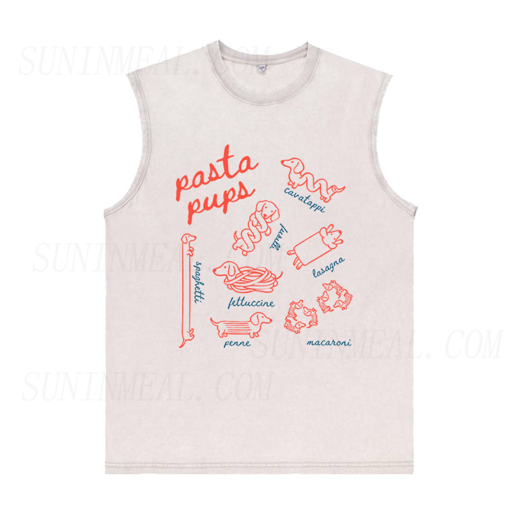 Pasta Pups Unisex Tank Top