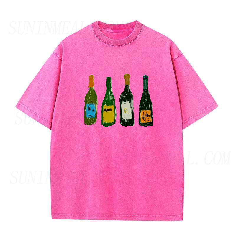 Wine Bottles Unisex Tee