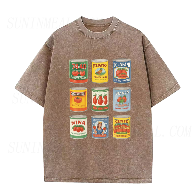 Retro Tomato Can Unisex Tee