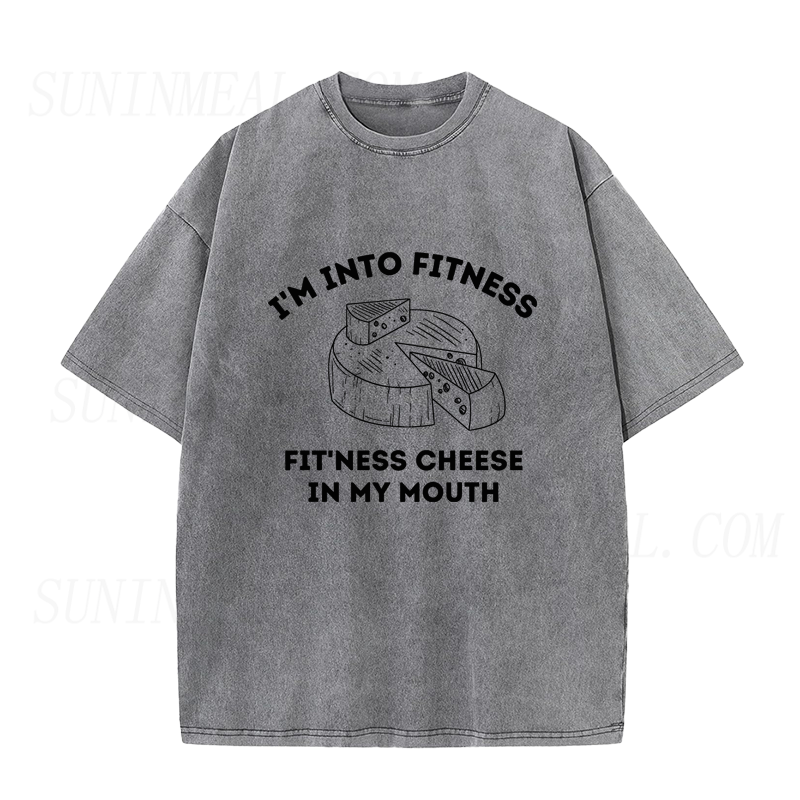 I'm Into Fitness Fitness Cheese in My Mouth Unisex Tee
