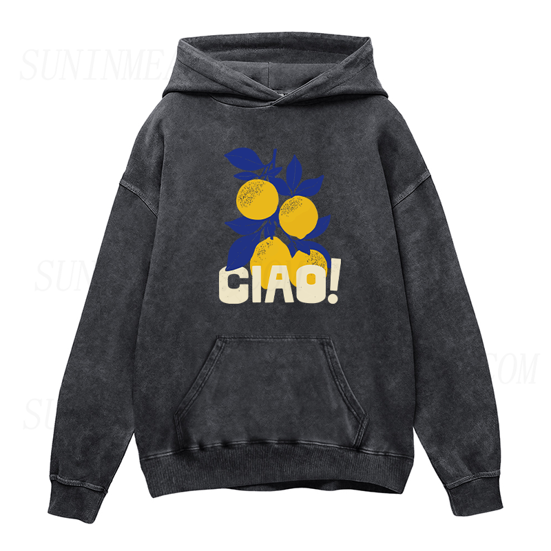 Ciao Italian Lemons Unisex Hoodie