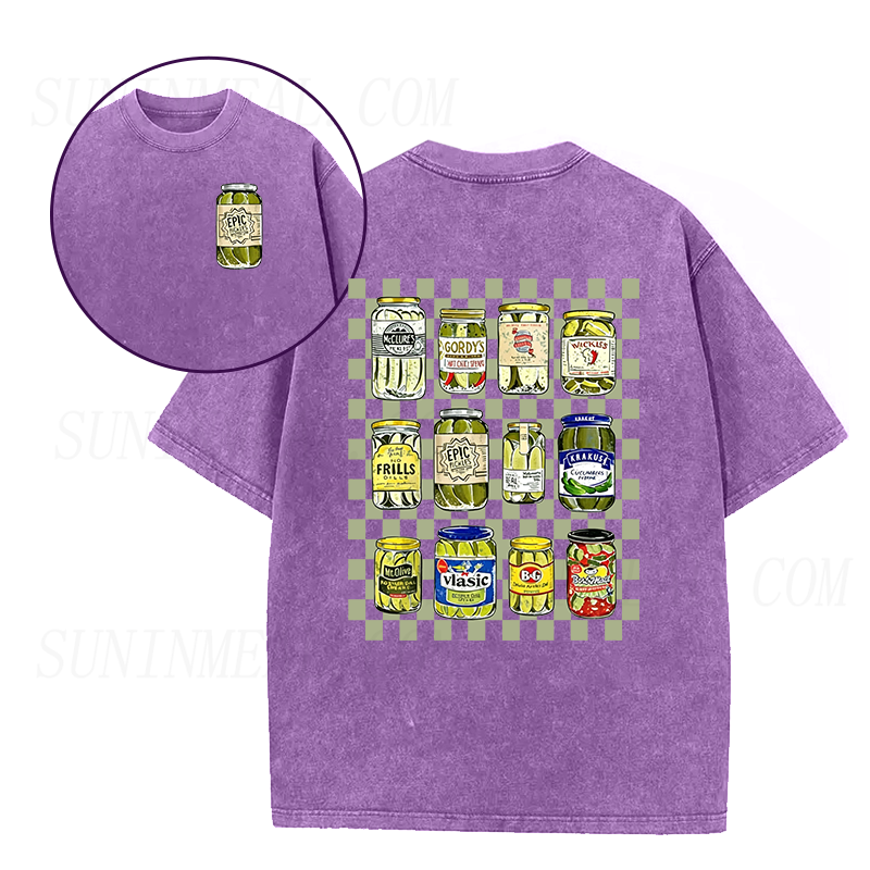 Vintage Pickle Jars Unisex Tee