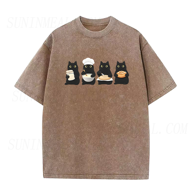 Black Cats Sourdough Unisex Tee