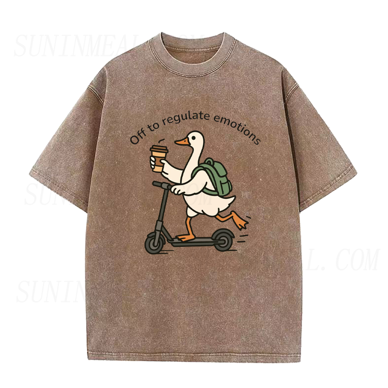 Off To Regulate Emotions Unisex Tee