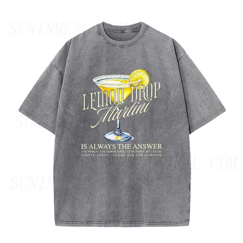 Lemon Drop Martini Unisex Tee