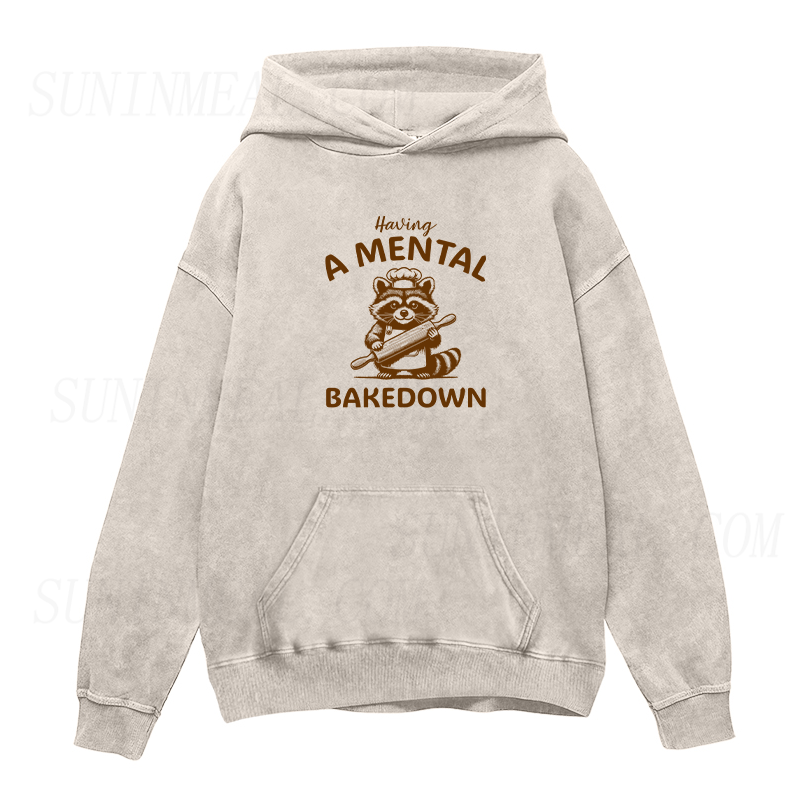 Raccoon Mental Unisex Hoodie