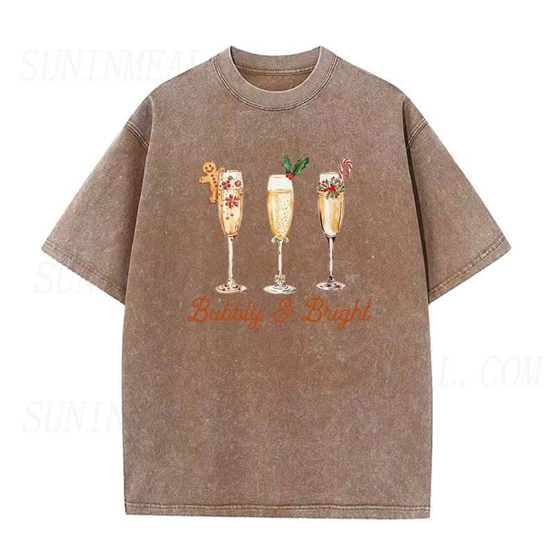 Bubbly and Bright Champagne Unisex Tee