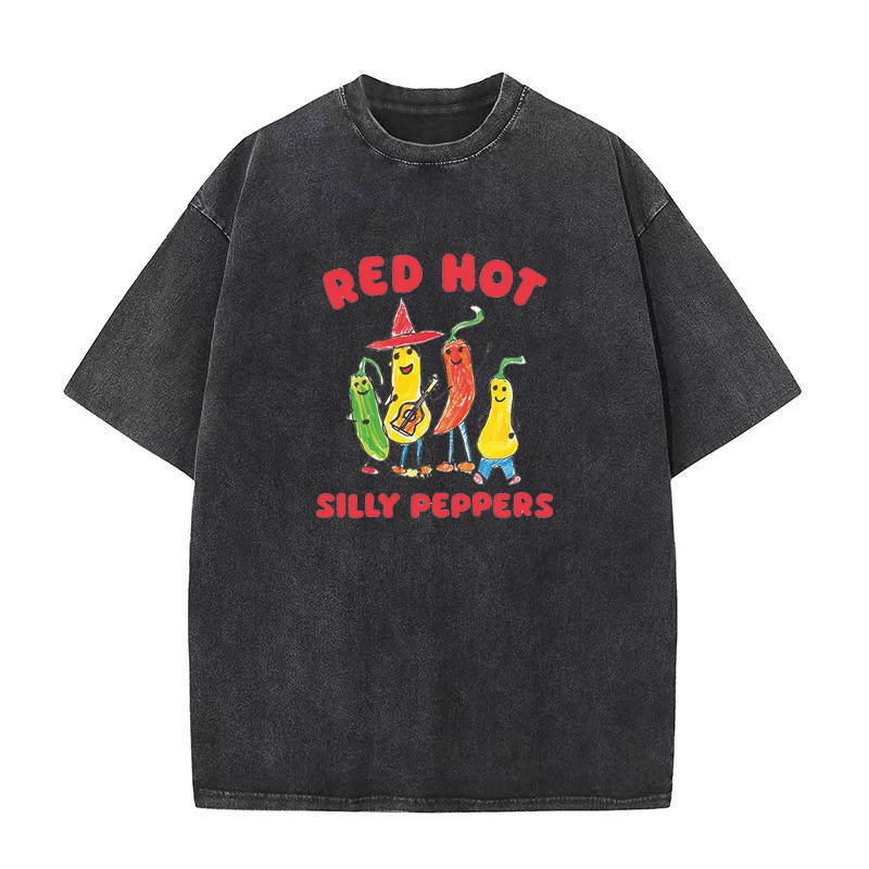 red hot silly peppers unisex Tee