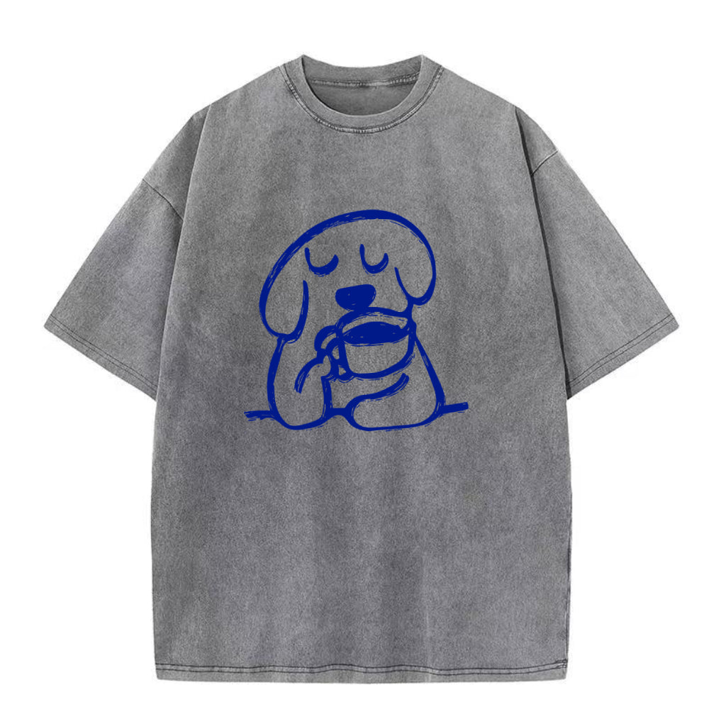 coffee dog Unisex Tee