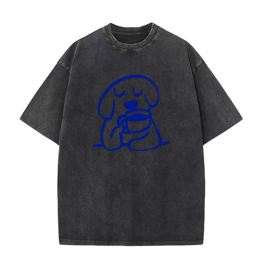 coffee dog Unisex Tee