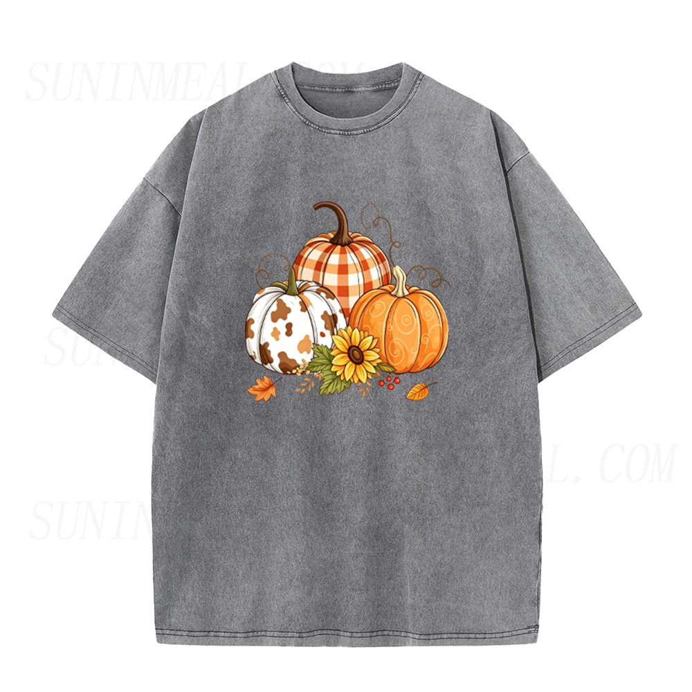 Cute Fall Pumpkin Unisex Tee