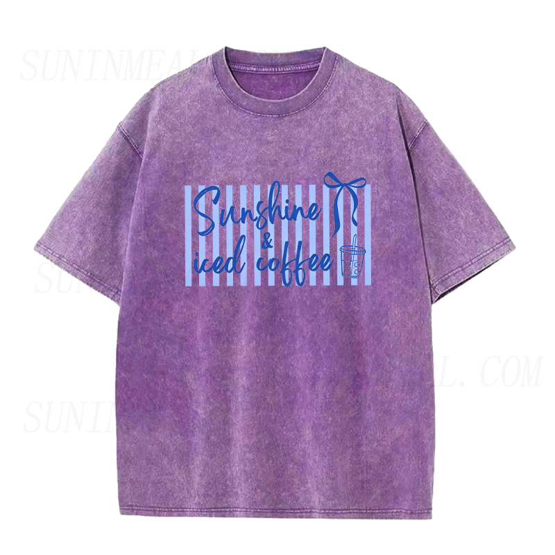 Sunshine & Iced Coffee Unisex Tee