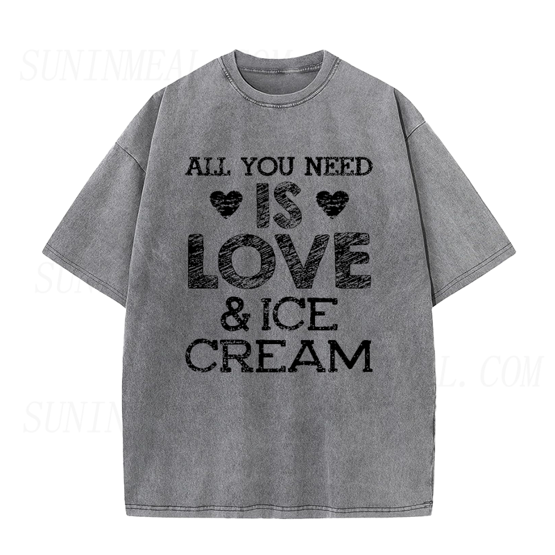 All You Need Is LOVE and Ice Cream Tee