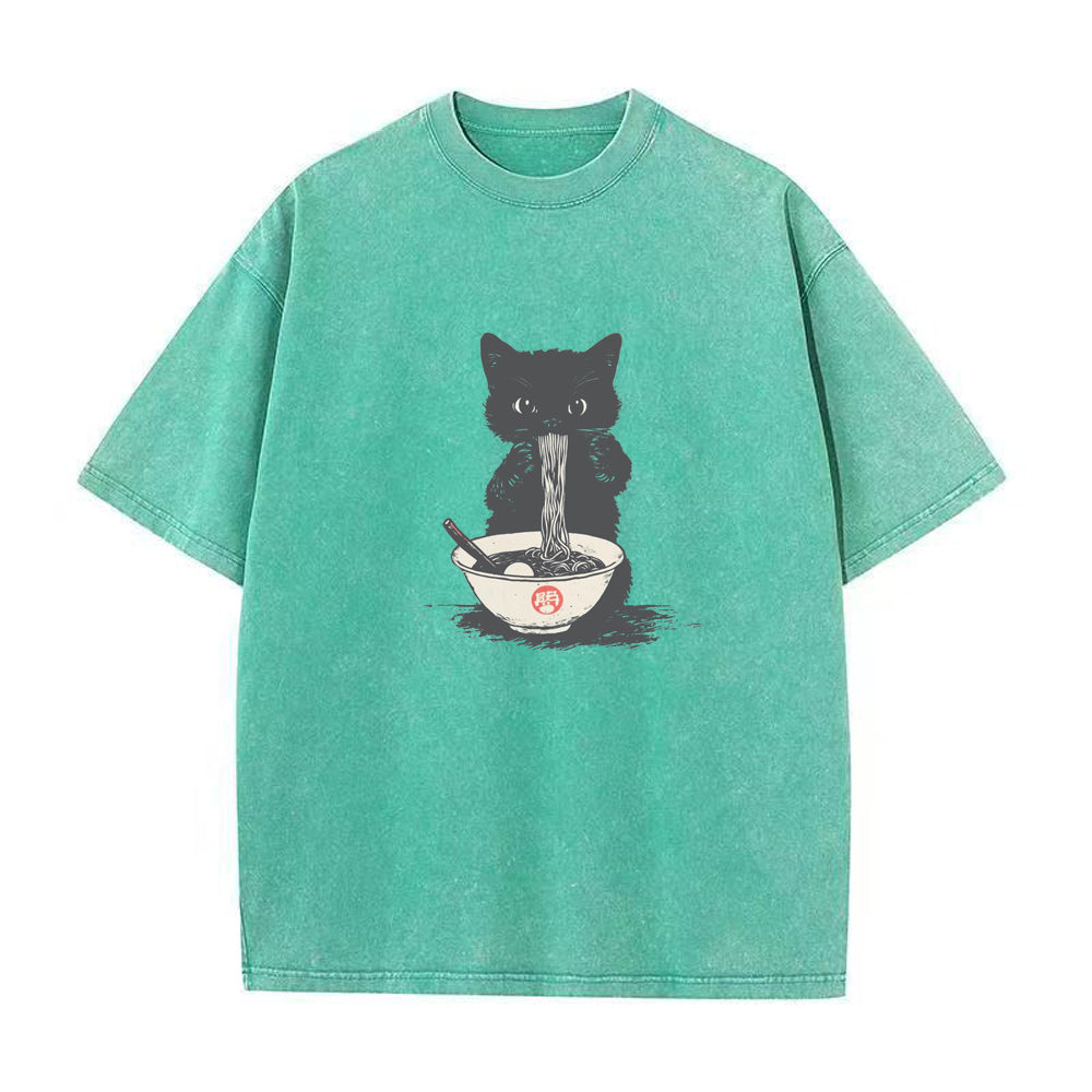 Ramen Kawaii cat Unisex Tee