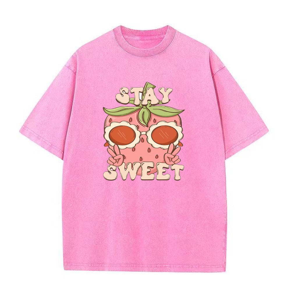 Stay Sweet Strawberry Unisex Tee
